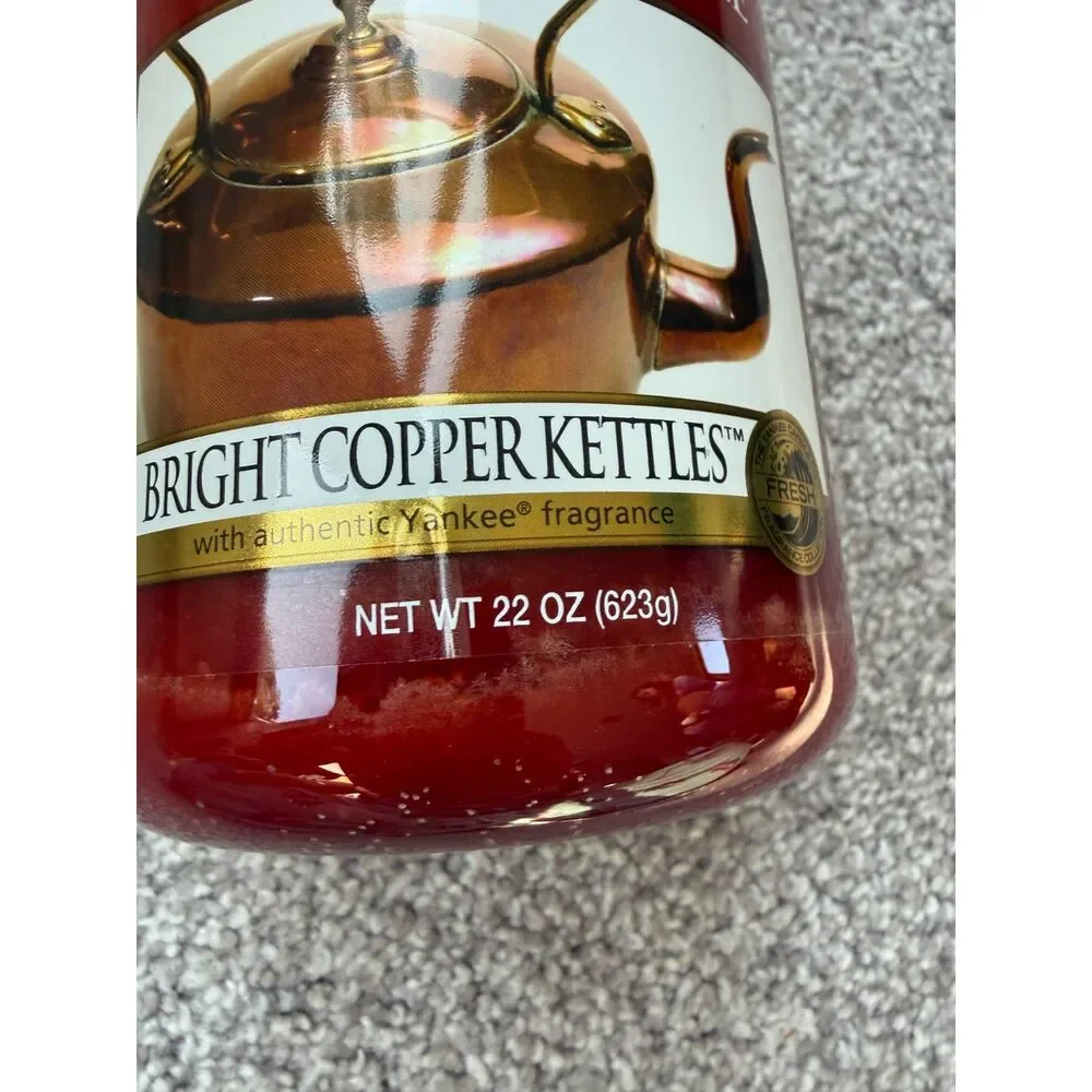 Yankee Candle Bright Copper Kettles Large Jar Candle